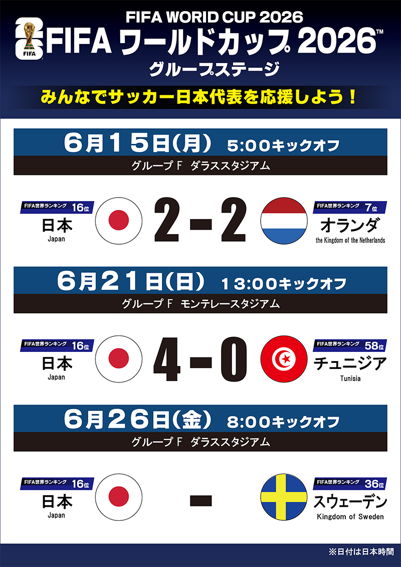 FIFAワールドカップ2026